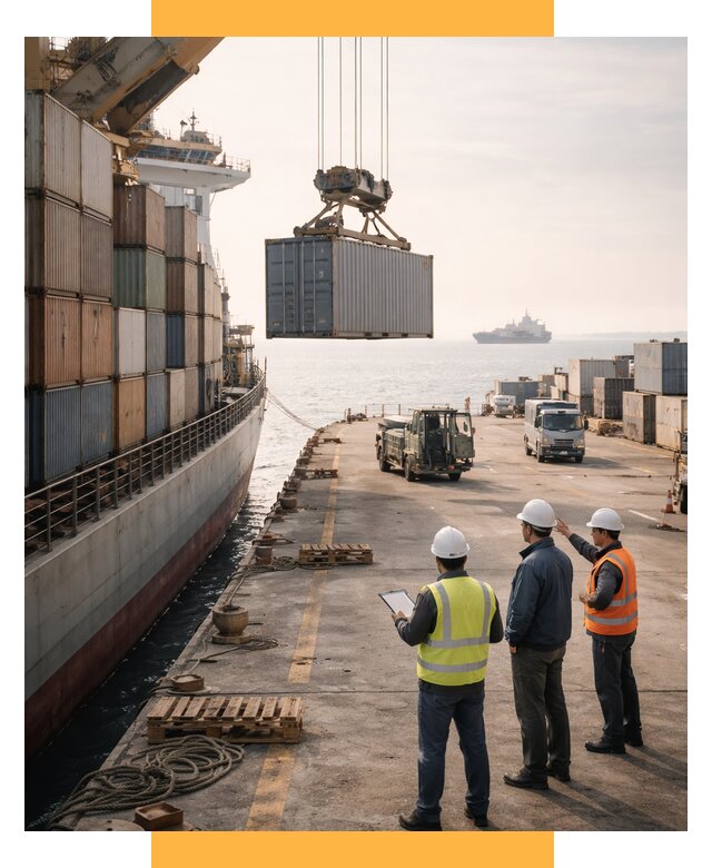 Морские перевозки грузов по миру от 46908 р. | СетСервис-Бзл