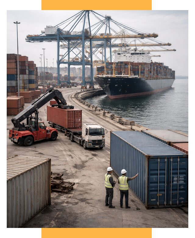 Морские перевозки из Европы от 62544 р. за контейнер | СетСервис-Бзл