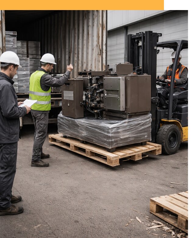 Доставка промышленного оборудования из Европы от 46908