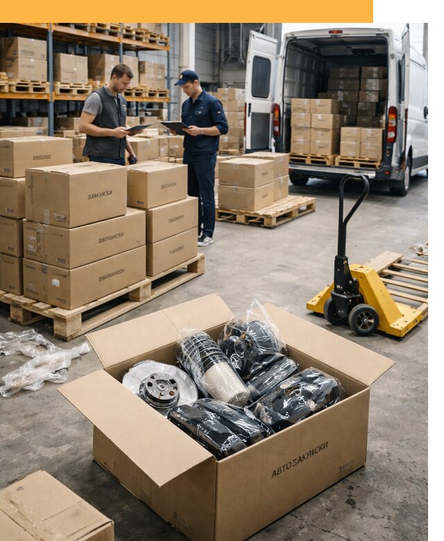 Доставка автозапчастей из Европы от 13030 руб быстро и надёжно
