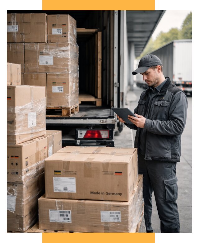 Доставка грузов из Германии от 46908 р. быстро - СетСервис-Бзл