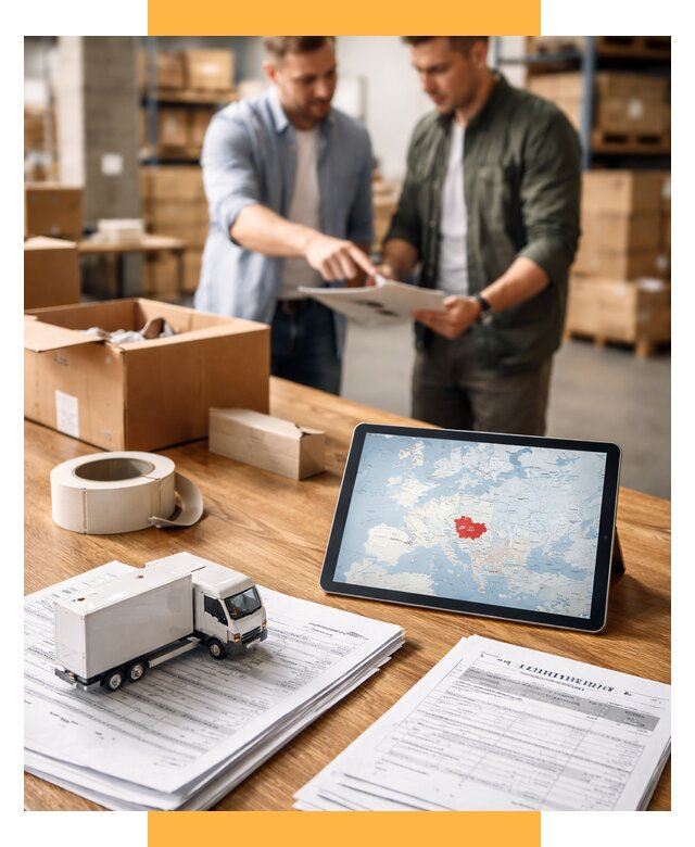 Доставка грузов в Чехию от 36484 р. - логистика СетСервис-Бзл