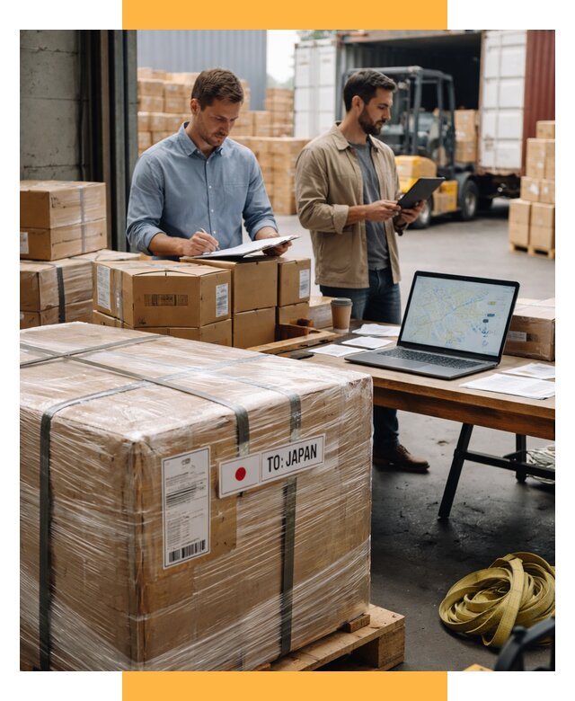 Доставка грузов в Японию от 26060 р., логистика СетСервис-Бзл