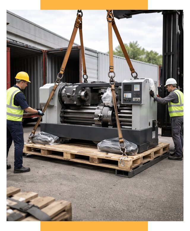 Перевозка станков и таможня от 62544 р. | СетСервис-Бзл логистика