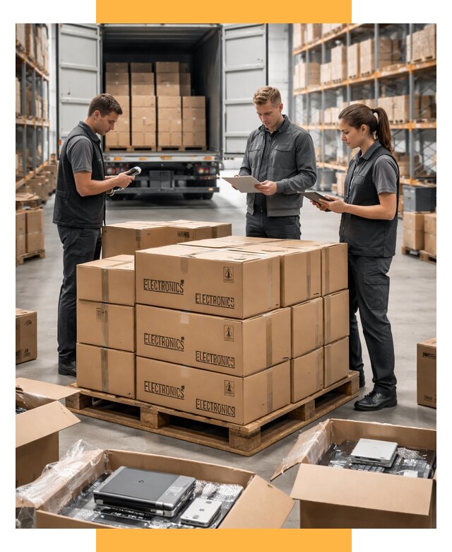 Перевозка электроники и таможня под ключ от 13030 р. | СетСервис-Бзл