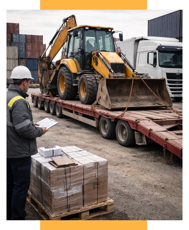 Международная перевозка спецтехники от 46908 р., СетСервис-Бзл