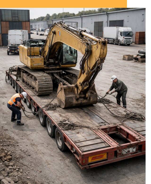 Перевозка спецтехники по России и миру от 46908 руб