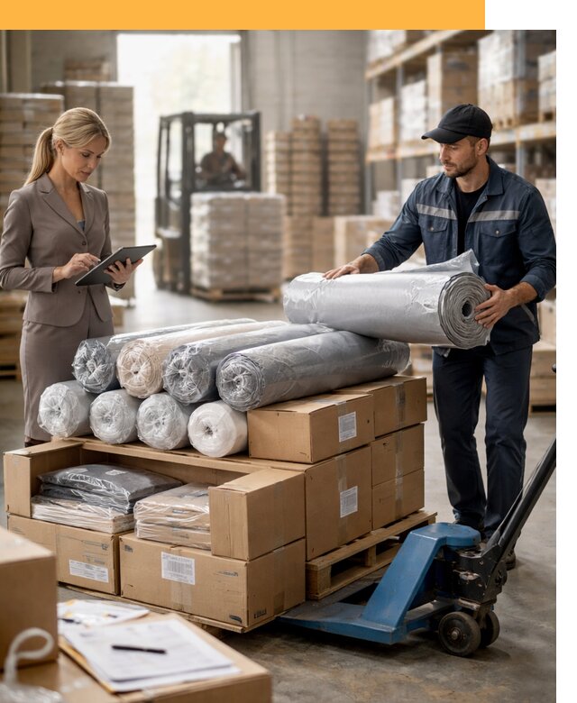 Перевозка текстиля по миру от 15636 руб. с таможней и страхованием