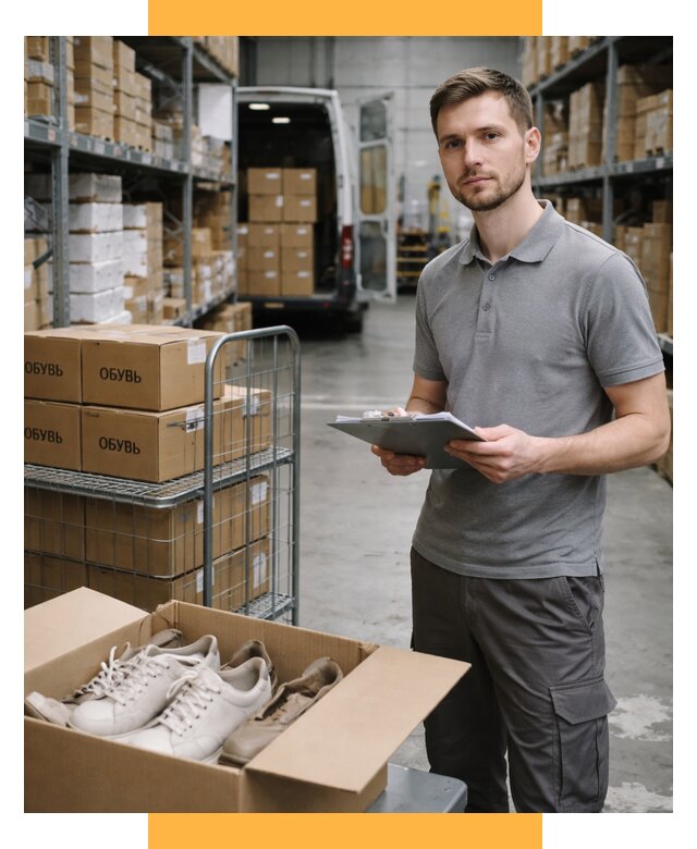 Доставка обуви из Китая и Турции от 4691 р. СетСервис-Бзл