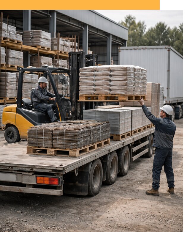 Перевозка строительных материалов по миру от 5733 руб