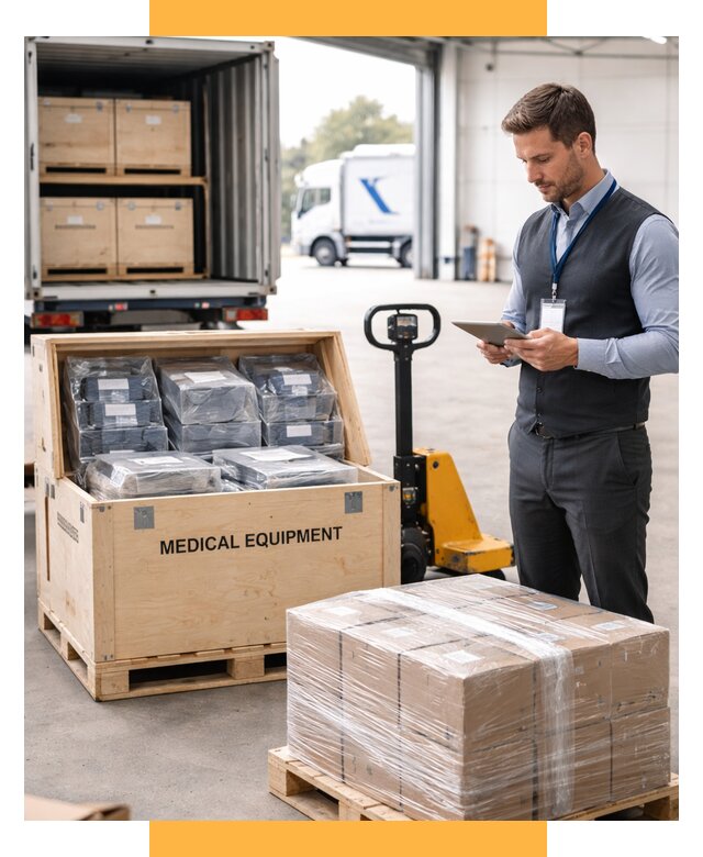 Перевозка медицинского оборудования от 15636 р. в СетСервис-Бзл