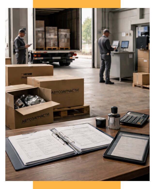 Таможенное оформление автозапчастей под ключ от 8860 р., СетСервис-Бзл