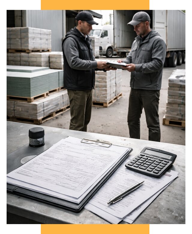 Таможенное оформление стройматериалов от 8860 р. | СетСервис-Бзл