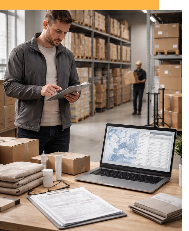 Закупка товаров в Европе под ключ: доставка, таможня от 7818 руб