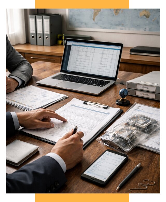 Проверка поставщика за рубежом от 8860 р. | СетСервис-Бзл аудит