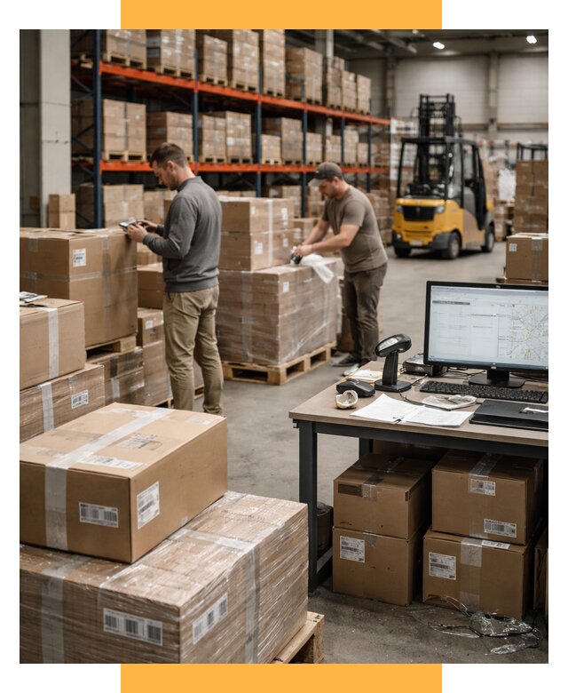 Склад консолидации в Европе от 6776 р., услуги СетСервис-Бзл